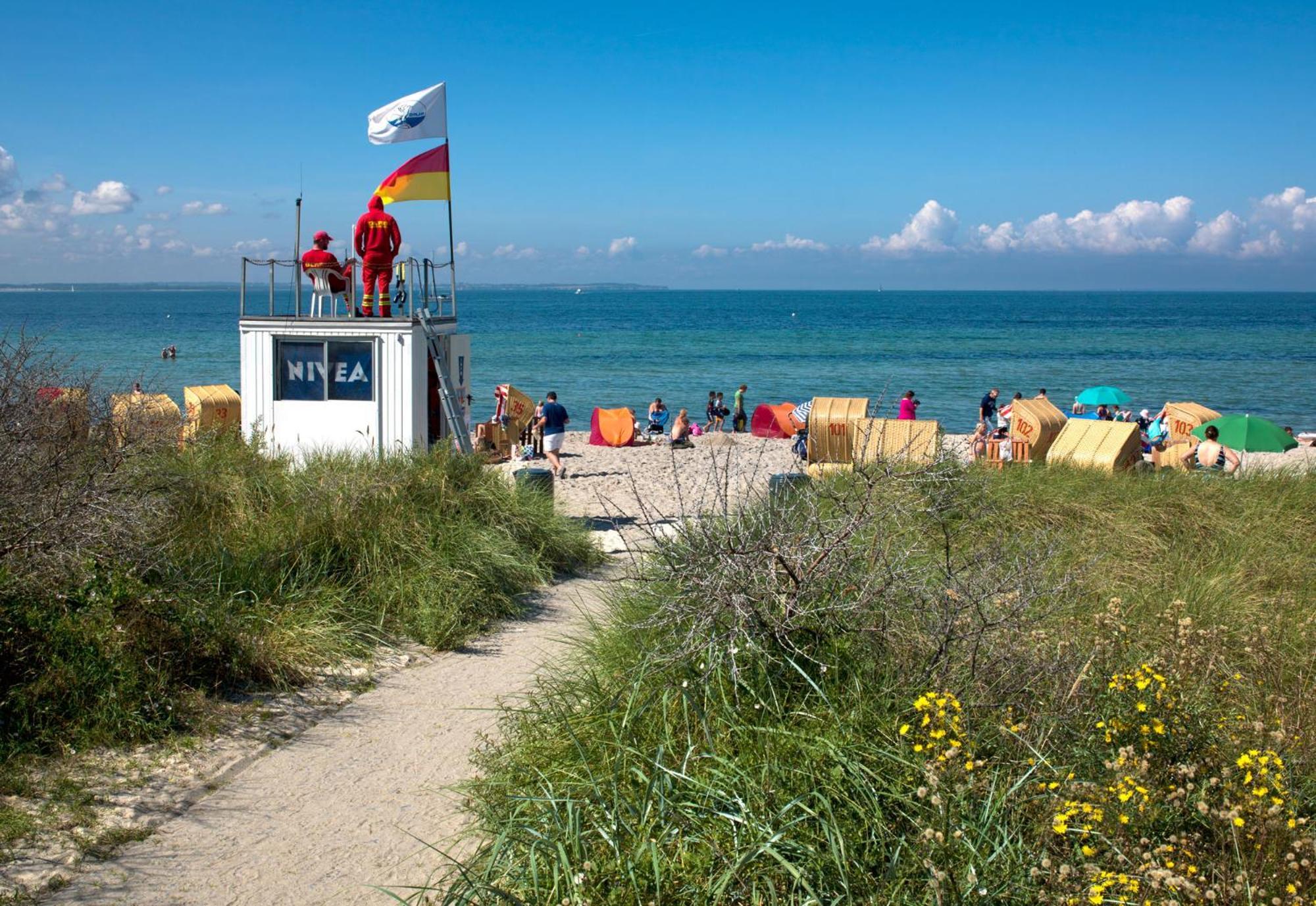 Reihenhaeuser Timmendorf Strand Haus Sonnenaufgang Остров Пёль Экстерьер фото